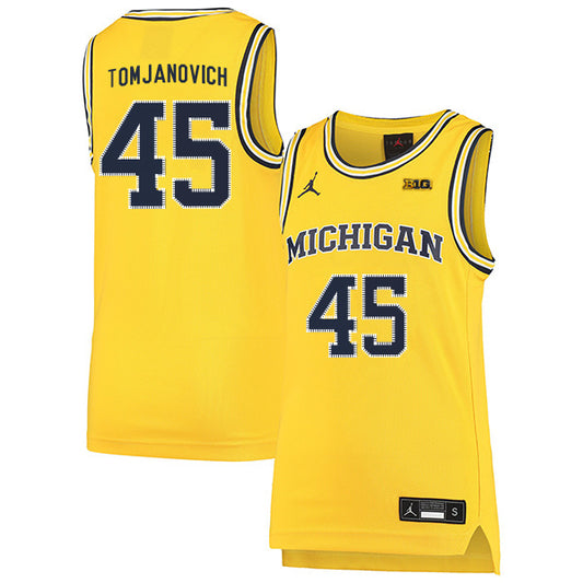 Rudy Tomjanovich 45 Yellow