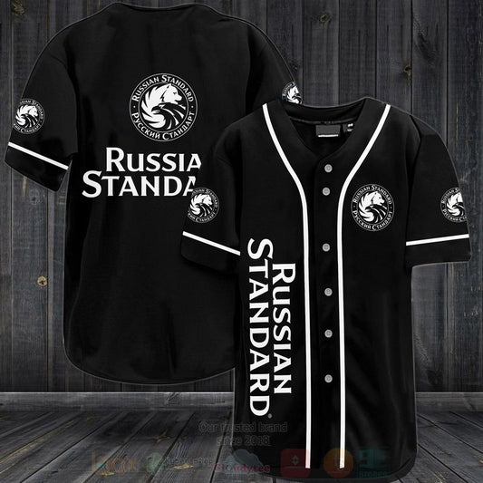 FASHION Russia Standard Baseball Jerseys Botton Shirt