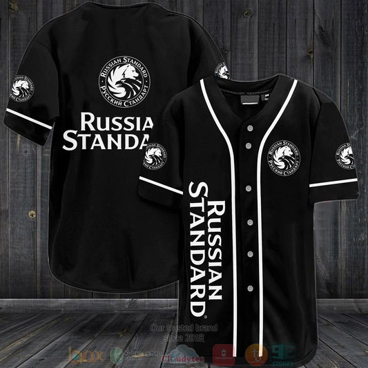 Russian Standard black Baseball shirt