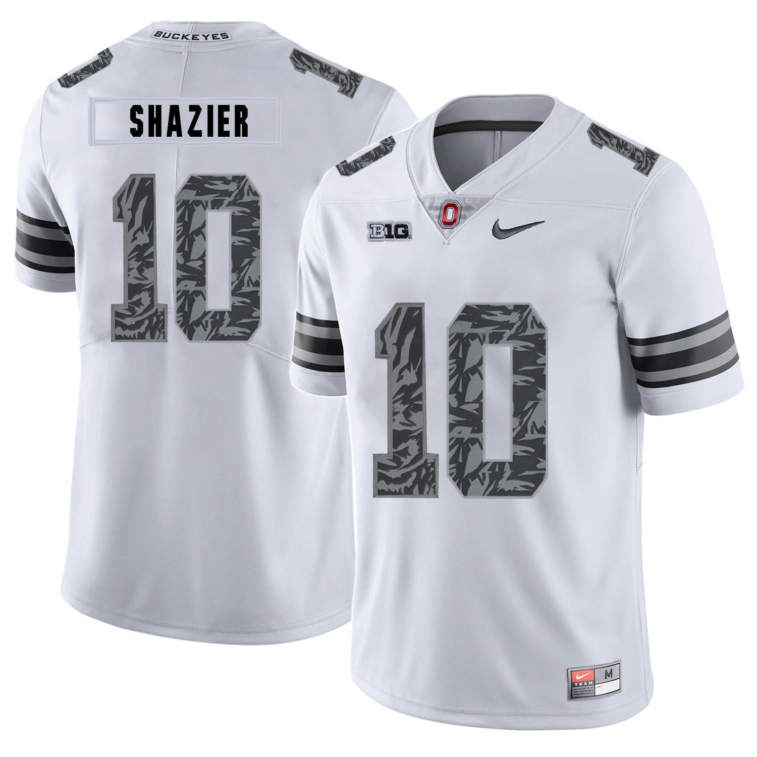 Ryan Shazier 10 Pattern White