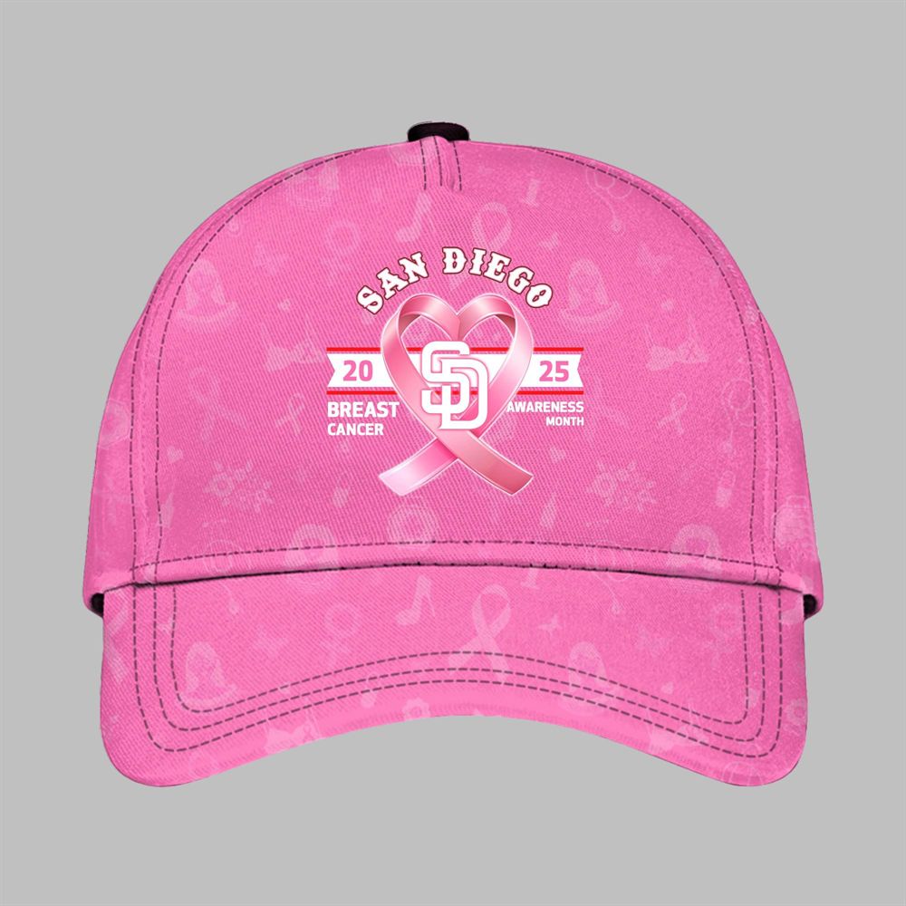 SD Padres 2025 Breast Cancer Awareness Month Jersey - Grishko.com
