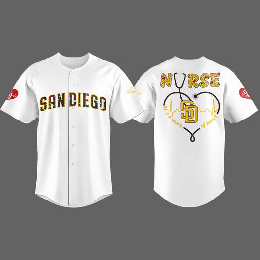 SD Padres Nurses Night 2025 Jersey - Grishko.com