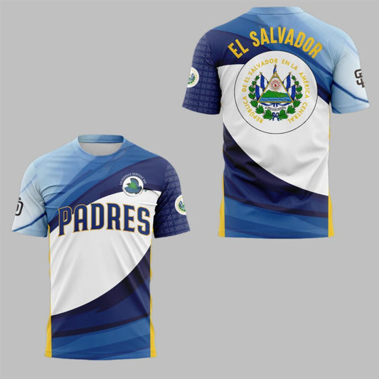 SD Padres Salvadoran Heritage Day 2025 Shirt - Grishko.com