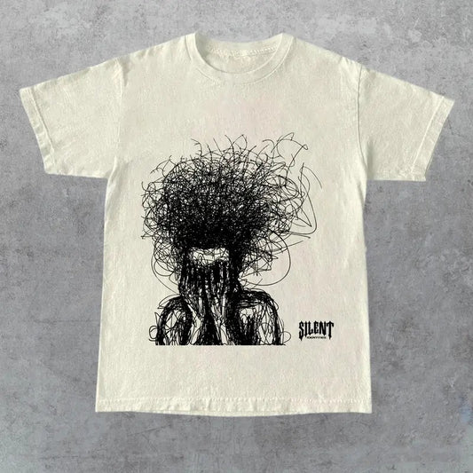 SEE NO EVIL T-Shirt - Worthy Clothing, Gift for Her, Gift for Him, Gift for Friend Hoodie, Sweatshirt | InkThreadWorks.com