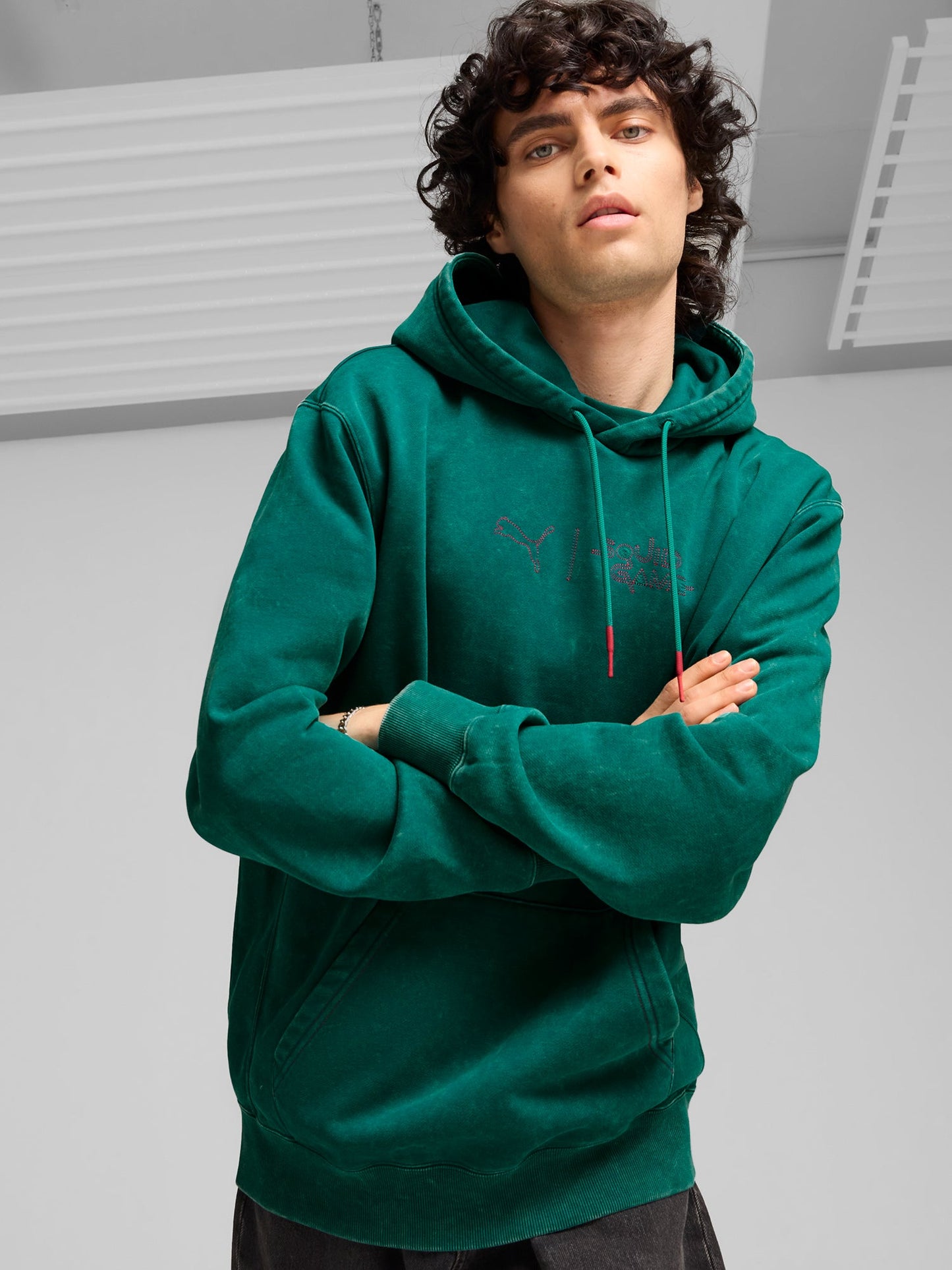 PUMA x Squid Game Graphic Hoodie Style001