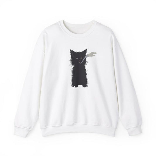 SMOKING CAT SWEATER T-Shirts, Hoodie, Sweatshirt | InkThreadWorks.com