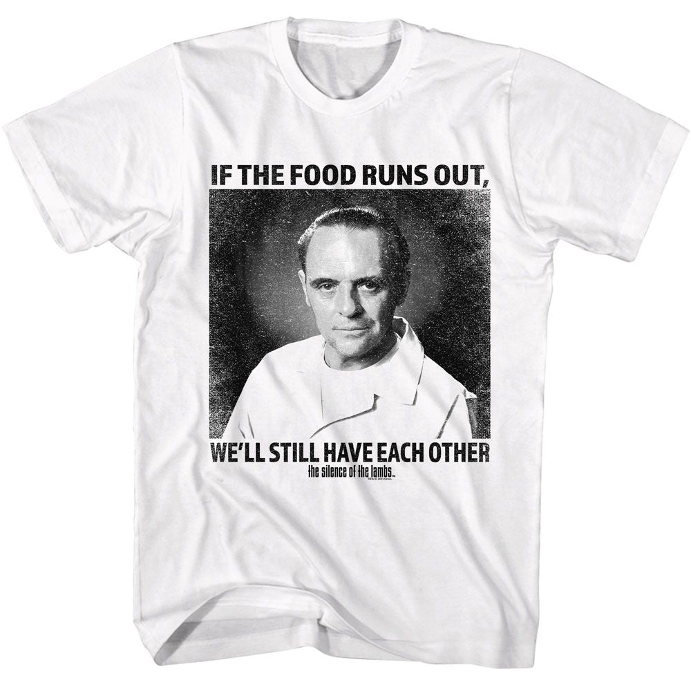 Silence Of The Lambs - Each Other - American Classics - Solid White Adult Short Sleeve T-Shirt