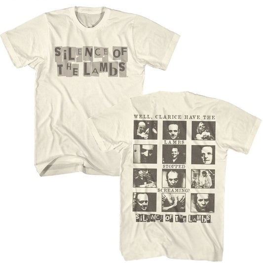 Silence Of The Lambs - Well Clarice - American Classics - Solid Off-White Adult Short Sleeve T-Shirt