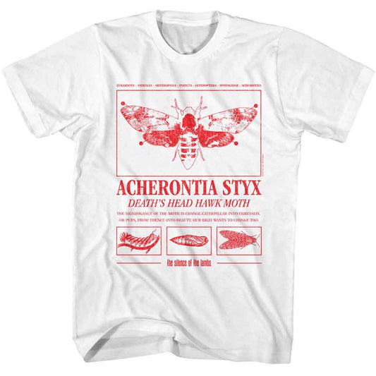 Silence Of The Lambs - A Styx Metamorphosis - American Classics - Solid White Adult Short Sleeve T-Shirt