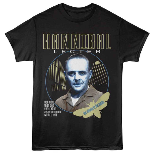 Silence Of The Lambs - One Generation Away - American Classics - Front Print Black Adult Short Sleeve T-Shirt