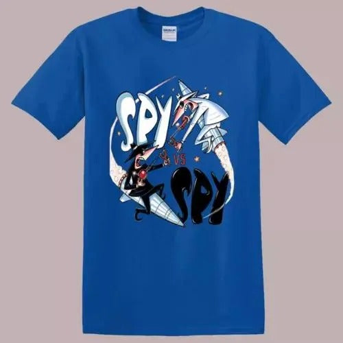 SPY vs SPY Megazine Men's Blue T-Shirt Size S-5XL Hoodie, Sweatshirt | InkThreadWorks.com