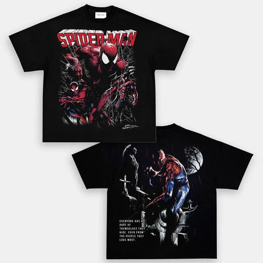 SPiDER-MaN V7 TEE  Trending Movie T shirt Vintage 90s T-shirt gift for Movie fans gift for him gift for her unisex T-shirt Urbanwear Shirt Cotton Fabric