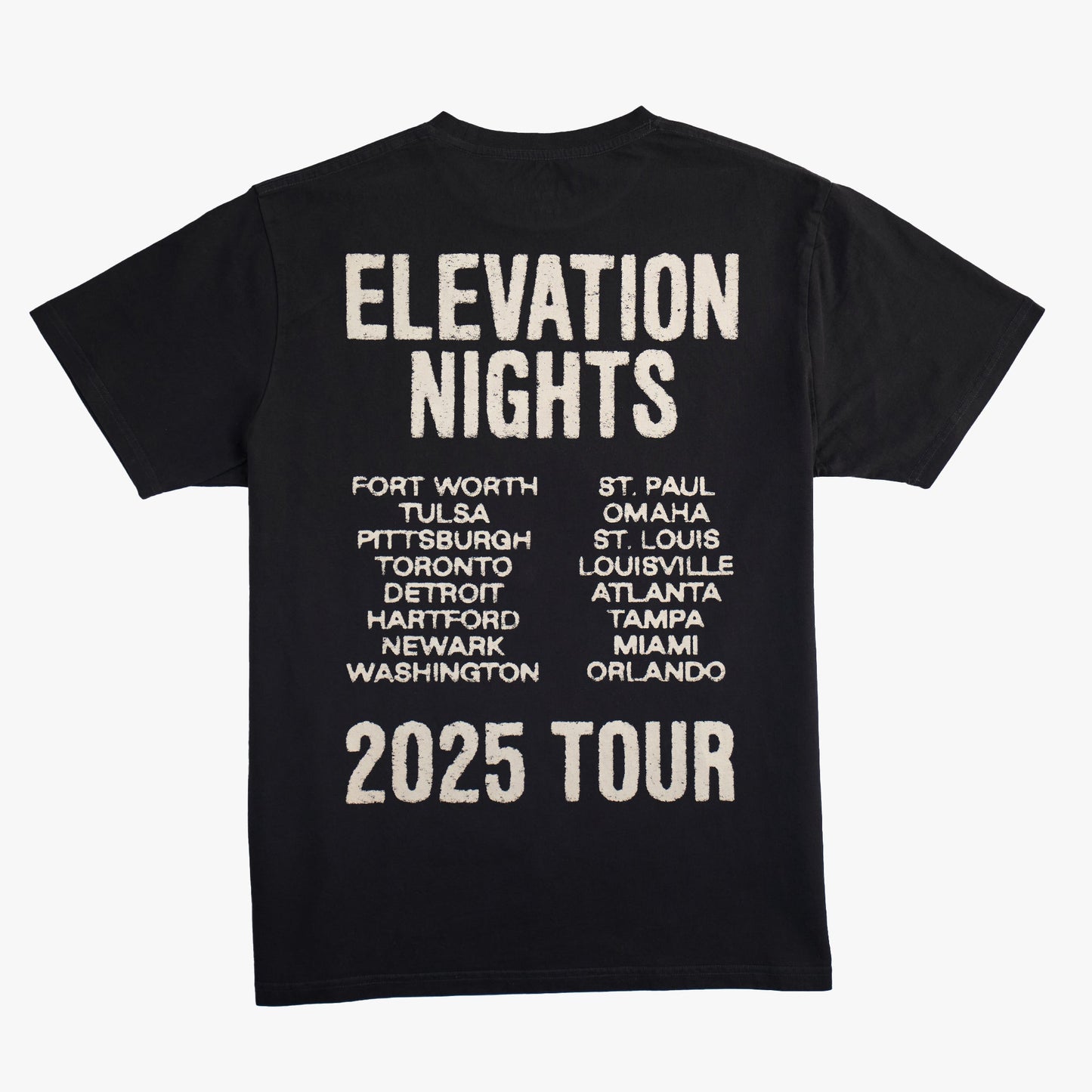 Elevation Nights Tour T-Shirt 2025