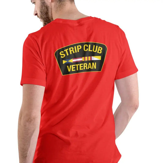 STRIP CLUB VETERAN T Shirt, Unisex Cotton Man Menswear Hoodie, Sweatshirt | InkThreadWorks.com