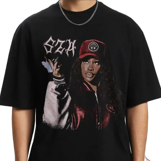 SZA Graphic Tee Vintage 90s Hip Hop Rap Merch Shirt