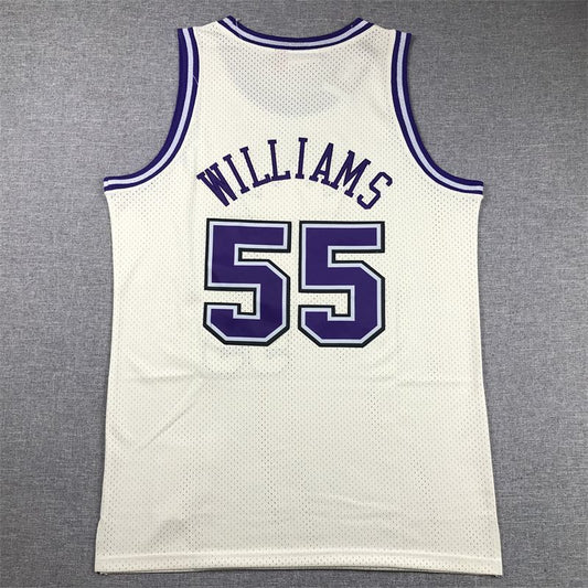 Sacramento Kings #55 Jason Williams Kings 55 Retro Off-White s-xxl Style 1