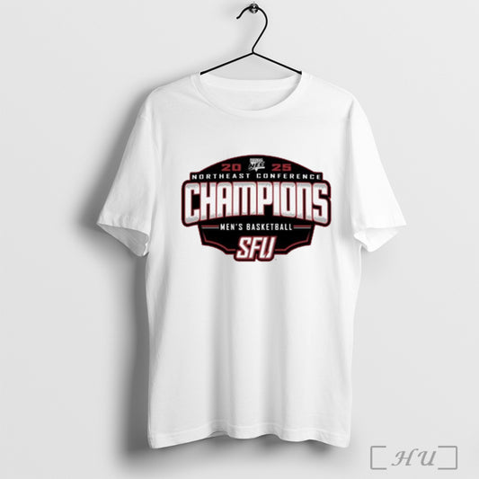 Saint Francis Nec 2025 Northeast Conference Champions Men Basketball T Shirt