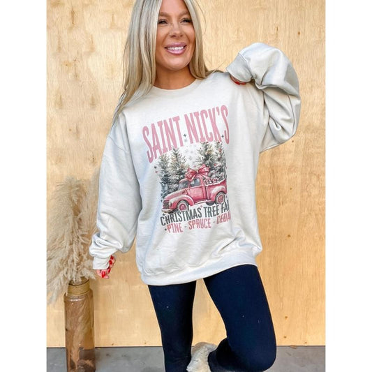 Saint Nick's Graphic Top