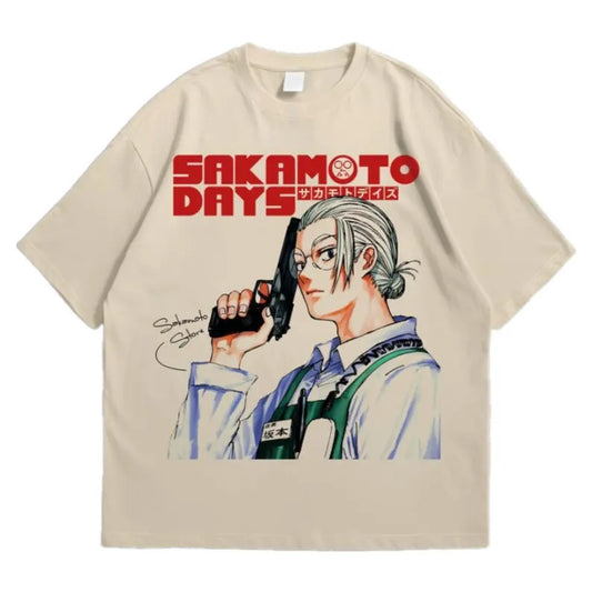 Sakamoto Days T-Shirt, Taro Sakamoto Merch - Graphic Anime Tee, Manga Unisex Shirt, Anime Manga Shirt