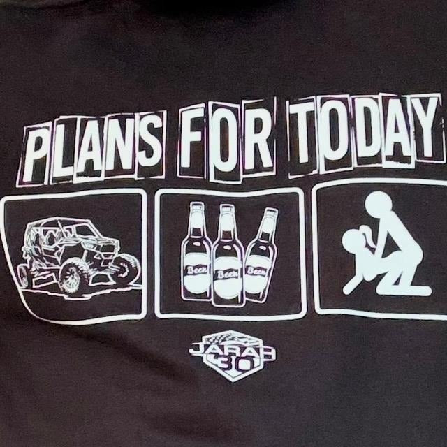 [Sale Up To 60%] Plan For Today T-shirt, Top Menswear Hoodie, Sweatshirt | InkThreadWorks.com