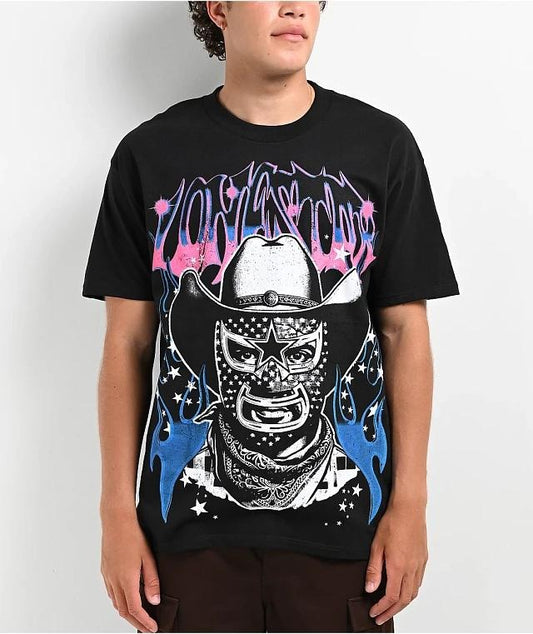 [Sale up to 50%]  Lonestar by That Mexican OT Cowboy Black T-Shirt Hoodie, Sweatshirt | InkThreadWorks.com