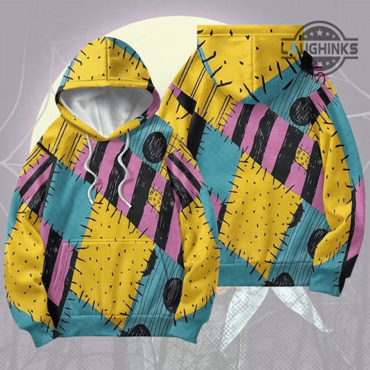Sally Nightmare Before Christmas Costume All Over Printed Tshirt Hoodie Sweatshirt Hawaiian Shirt Shorts Sally Womens Mens Cosplay Jack Skellington Halloween Costumes