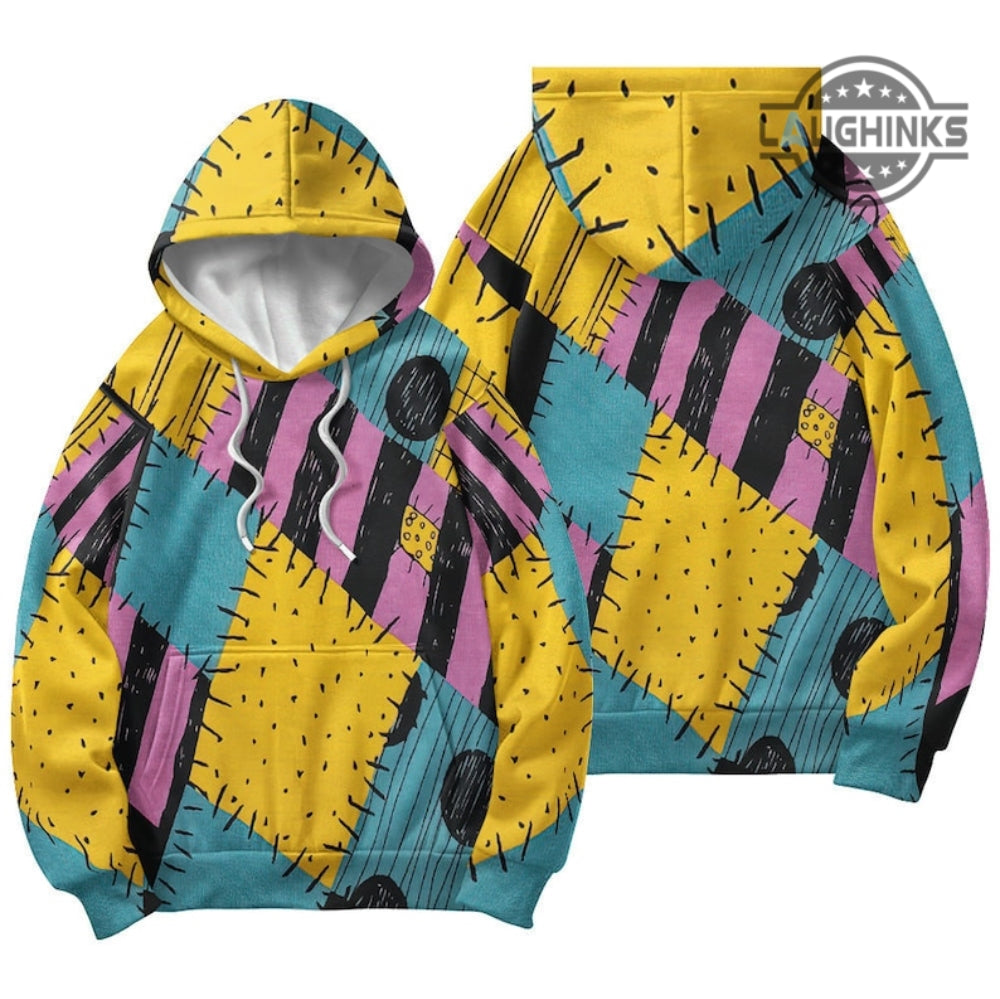 Sally Nightmare Before Christmas Costume All Over Printed Tshirt Hoodie Sweatshirt Hawaiian Shirt Shorts Sally Womens Mens Cosplay Jack Skellington Halloween Costumes