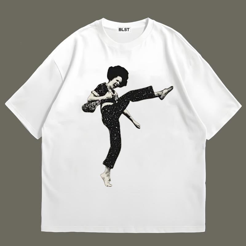 Sally Omalley - I'm 50 i like to kick, streth, and kick! T-Shirt Cotton Comfort Hoodie, Sweatshirt | InkThreadWorks.com