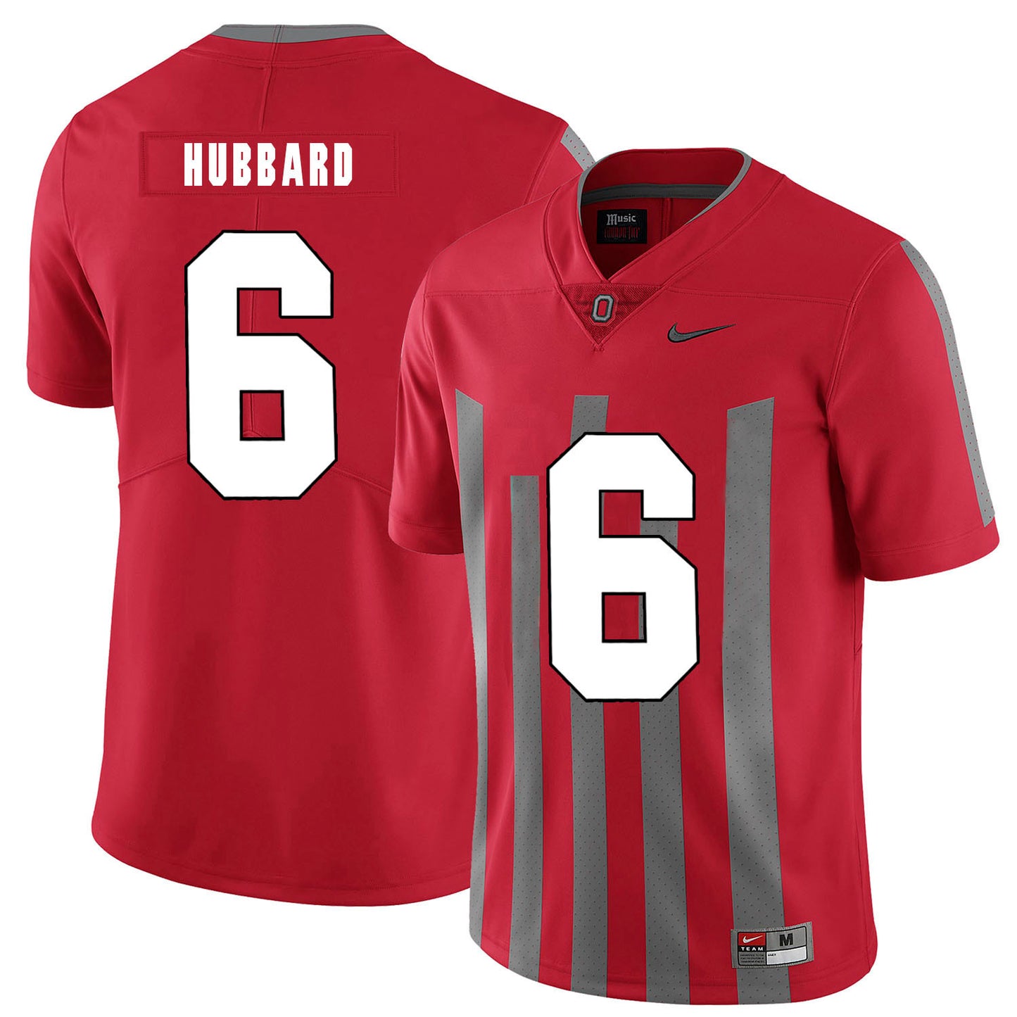 Sam Hubbard 6 Elite Red