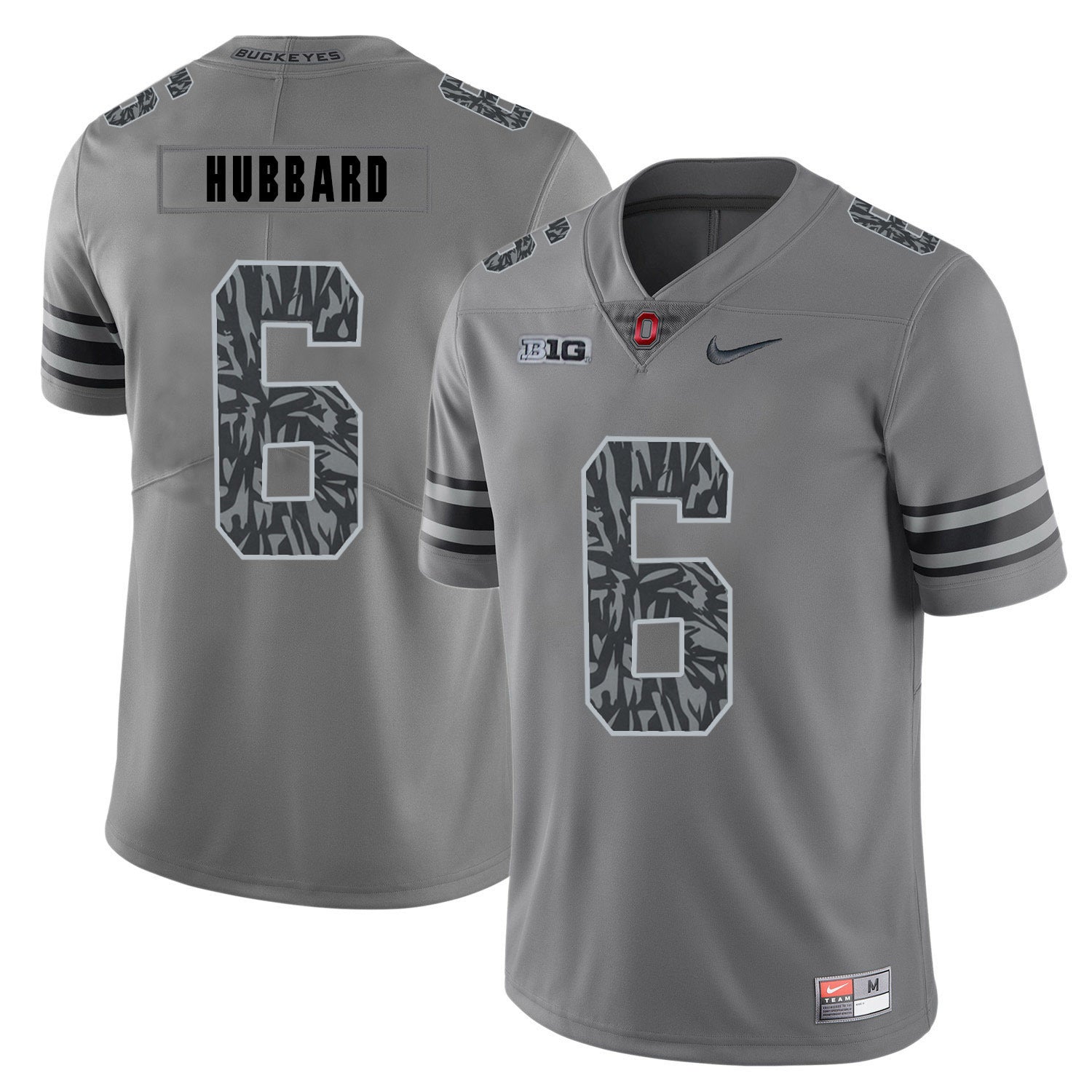 Sam Hubbard 6 Pattern Dark Gray