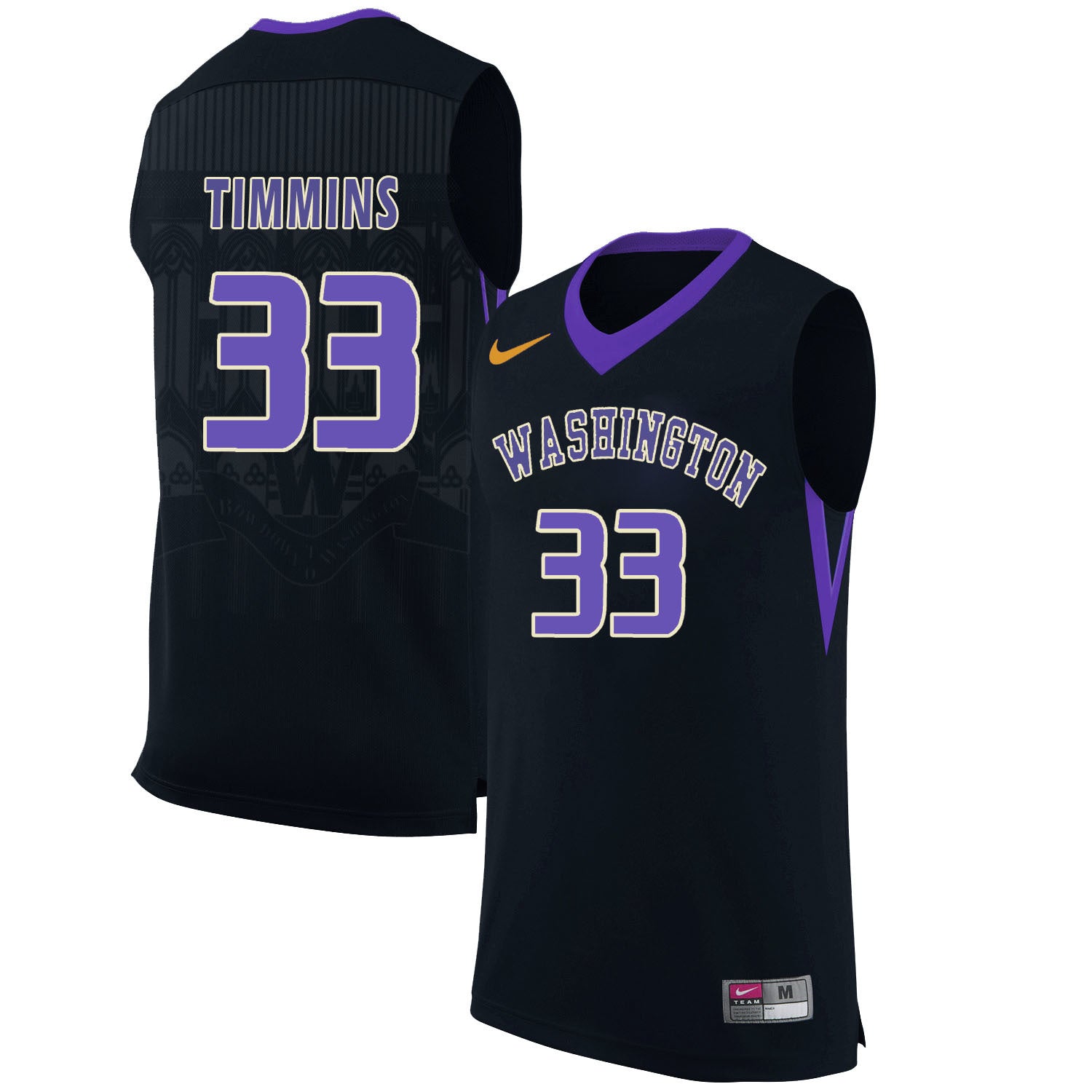 Sam Timmins 33 Black