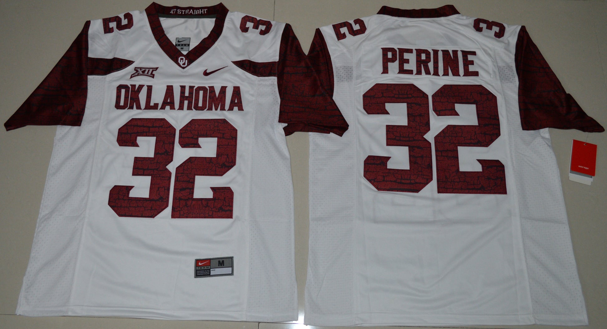 Samaje Perine 32 White 2016