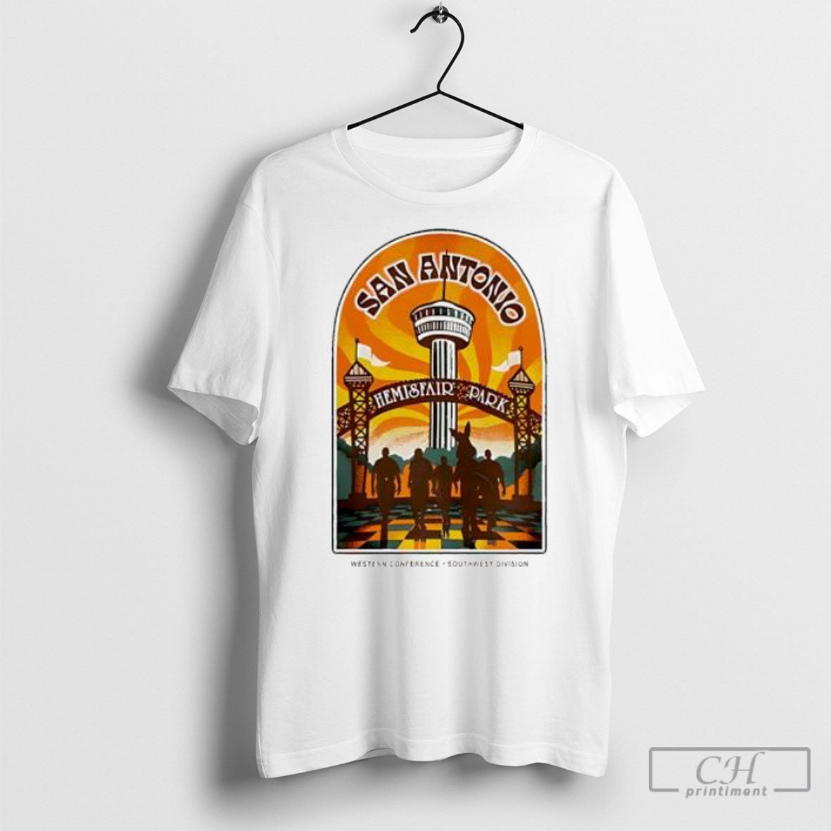 San Antonio Spurs Hemisfair Park Tee Shirt