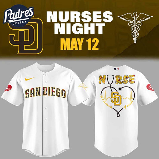 San Diego Padres Baseball Jersey Style For Nurses Night 2025 - Padres Jersey Oasis: Elevate Your Baseball Style Game