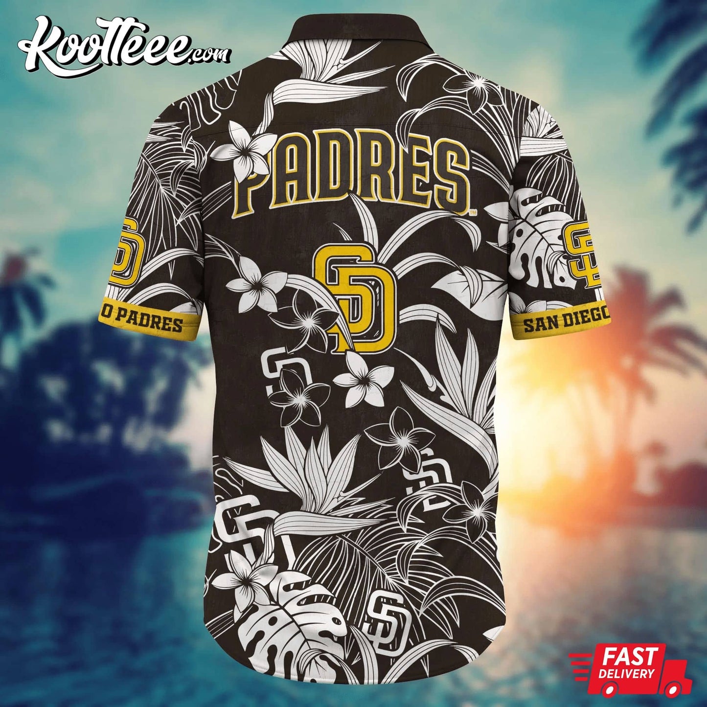 San Diego Padres MLB Hawaiian Shirt
