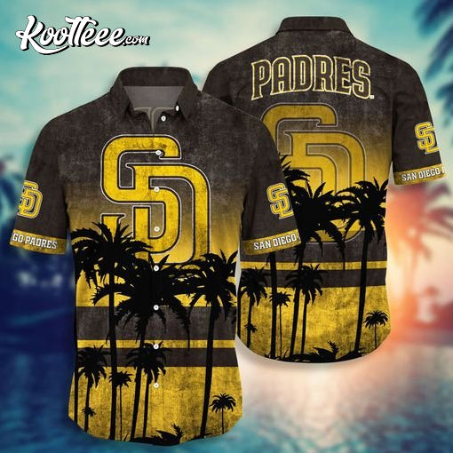 San Diego Padres MLB Summer Hawaiian Shirt And Shorts