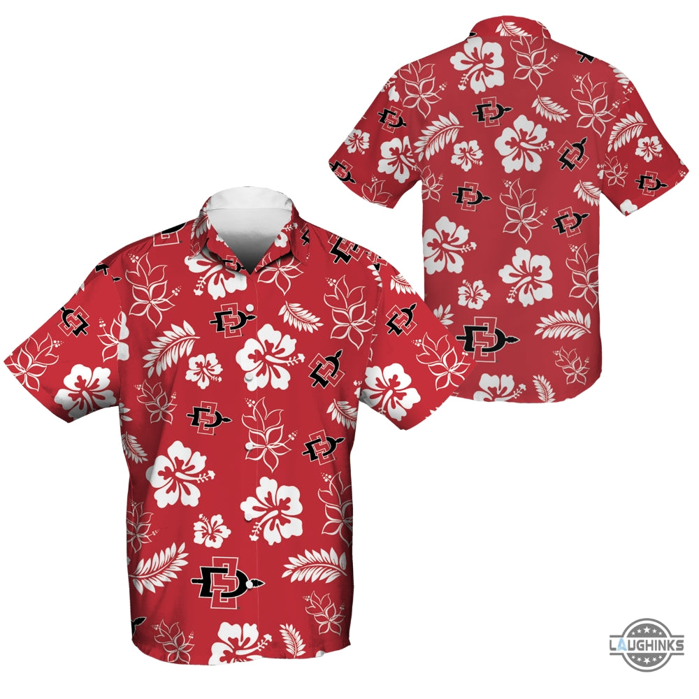 San Diego State Aztecs Hawaiian Shirt And Shorts Giveaway 2024 Sdsu Football Aloha Shirts