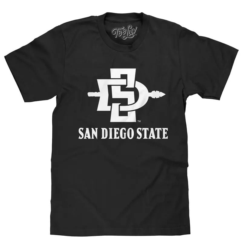 San Diego State University Aztecs T-Shirt - Black Hoodie, Sweatshirt | InkThreadWorks.com