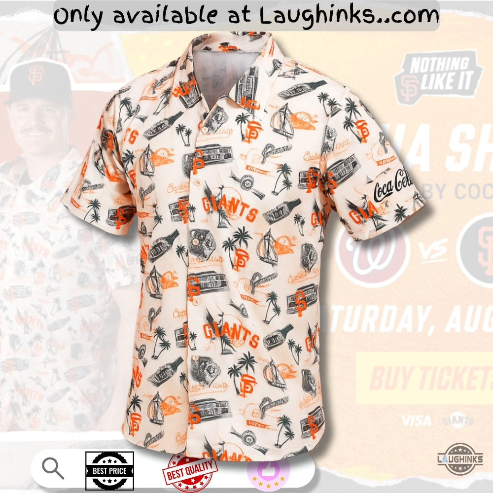 San Francisco Giants 2025 Hawaiian Shirt Giveaway 9 August