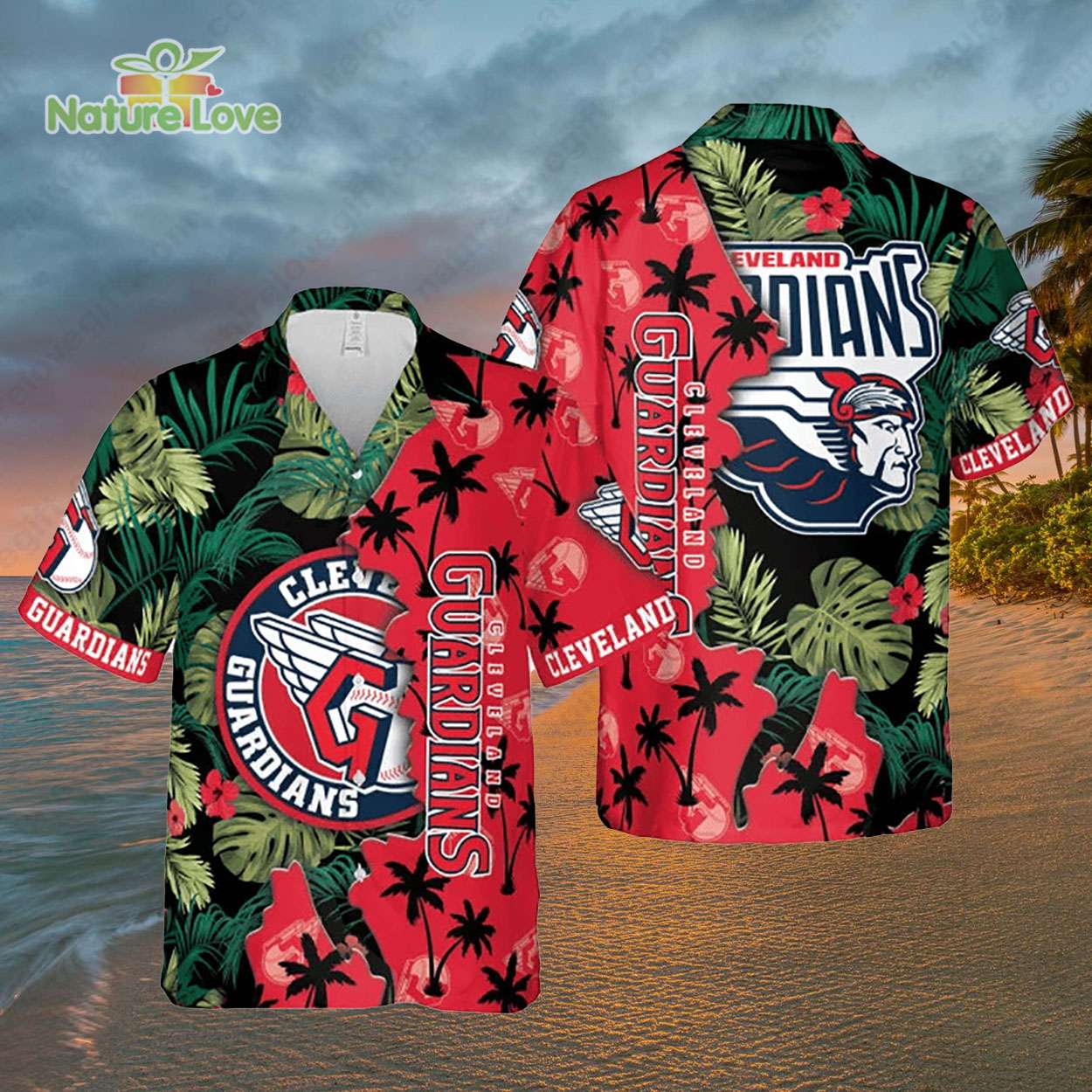 San Francisco Giants Tropical Leaves Beach Palms MLB Hawaiian Shirt
