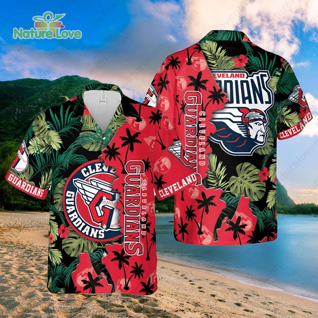 San Francisco Giants Tropical Leaves Beach Palms MLB Hawaiian Shirt