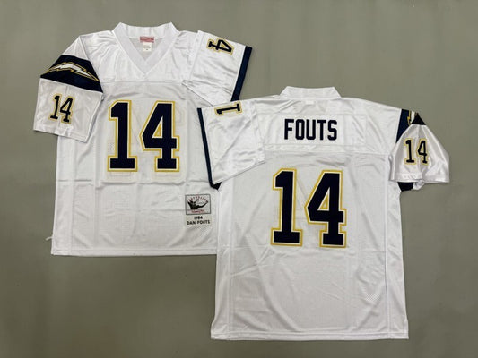 San Diego Chargers #14 Dan Fouts San Diego Chargers Style 2