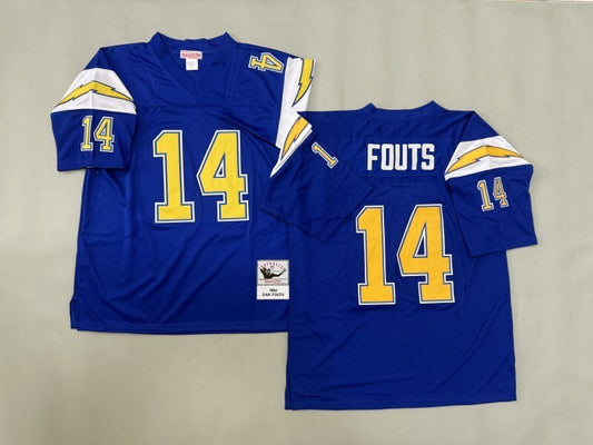 San Diego Chargers #14 Dan Fouts San Diego Chargers Style 3