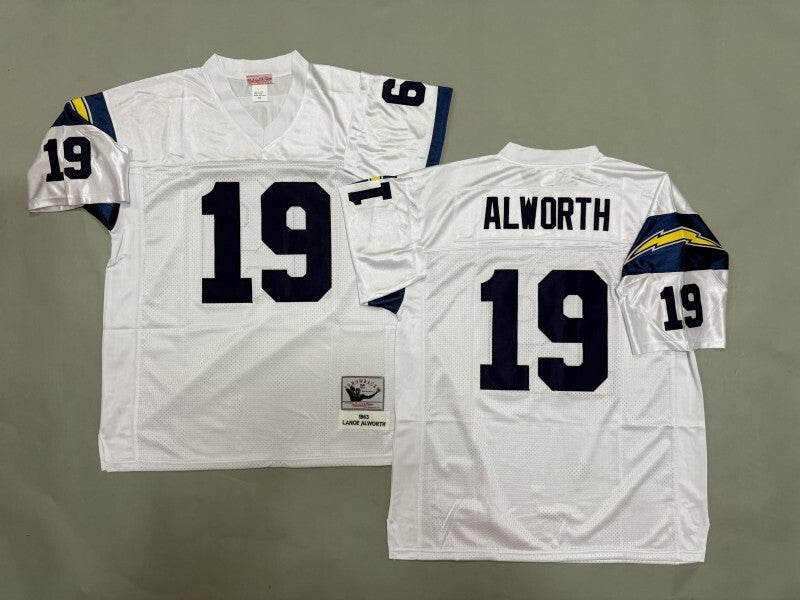 San Diego Chargers #19 Lance Alworth San Diego Chargers Style 1