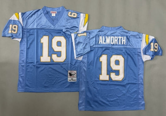 San Diego Chargers #19 Lance Alworth San Diego Chargers Style 4