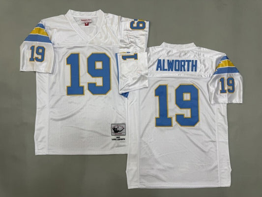 San Diego Chargers #19 Lance Alworth San Diego Chargers Style 5