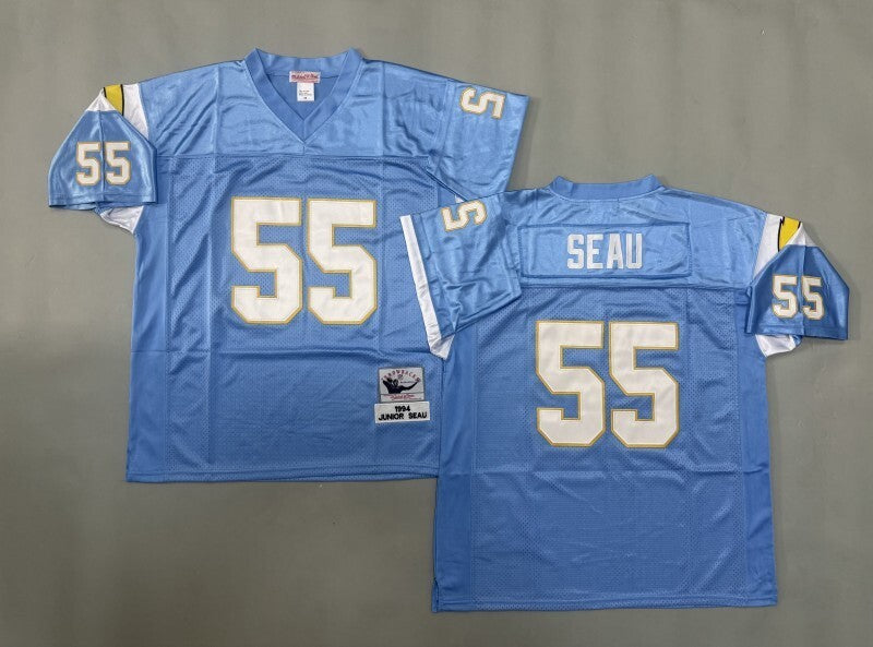 San Diego Chargers #55 Junior Seau San Diego Chargers Style 1
