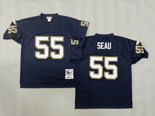 San Diego Chargers #55 Junior Seau San Diego Chargers Style 2