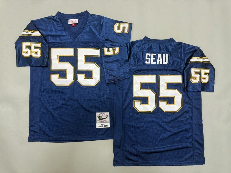 San Diego Chargers #55 Junior Seau San Diego Chargers Style 4