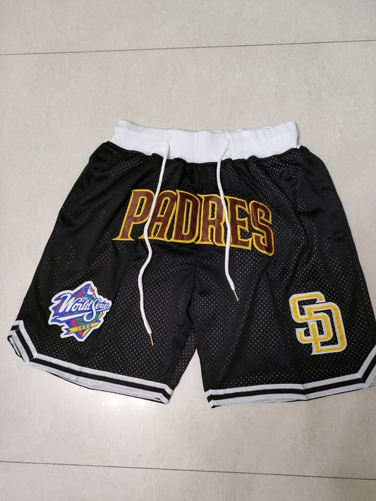 San Diego Padres Black Shorts Style 7